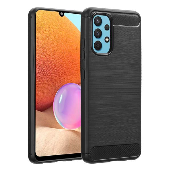 imoshion Brushed Backcover Samsung Galaxy A32 (4G) - Zwart