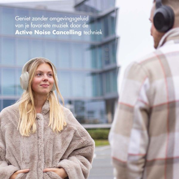 Selencia Urban Play Draadloze Koptelefoon - Active Noise Cancelling (ANC) - Met Opbergcase - Melody Mist