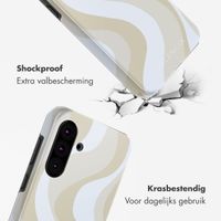 Selencia Vivid Backcover Samsung Galaxy A36 / A56 - Desert Waves Beige