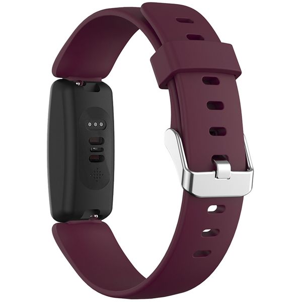 imoshion Siliconen bandje Fitbit Inspire 2 - Donkerrood