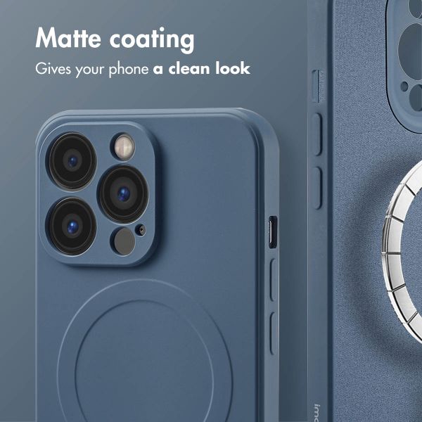 imoshion Colour Back Cover with MagSafe Apple iPhone 13 Pro - Dark Blue