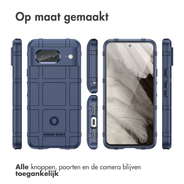 imoshion Rugged Shield Backcover Google Pixel 8 - Donkerblauw