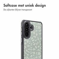 imoshion Design hoesje Samsung Galaxy A57 (5G) - Smoke Green Flowers