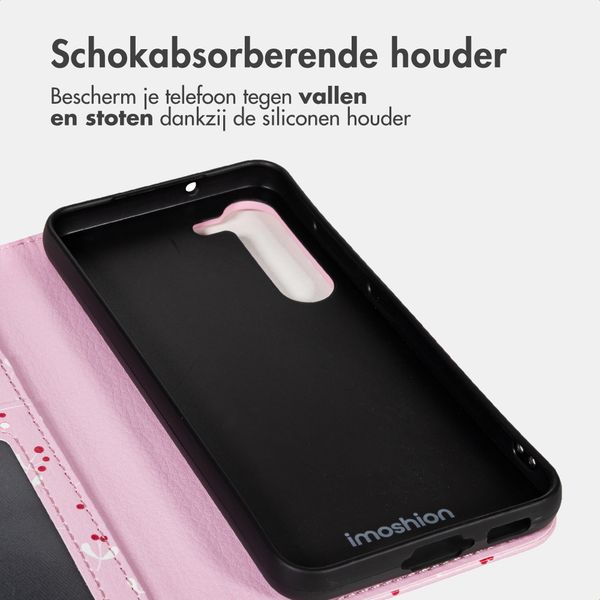 imoshion Design Bookcase Samsung Galaxy S23 - Blush Berries