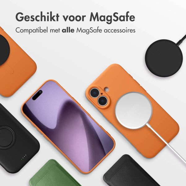 imoshion Color Backcover met MagSafe Apple iPhone 17 - Neon Orange