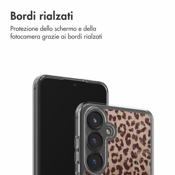 imoshion Design hoesje Samsung Galaxy S24 FE - Leopard Mood