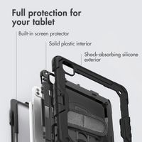 Accezz Rugged Back Cover with shoulder strap Apple iPad Pro 13 (2025) M5 / (2024) M4 - Black