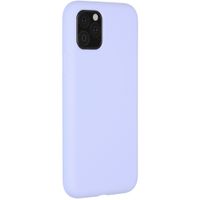 Accezz Liquid Silicone Backcover Apple iPhone 11 Pro - Paars