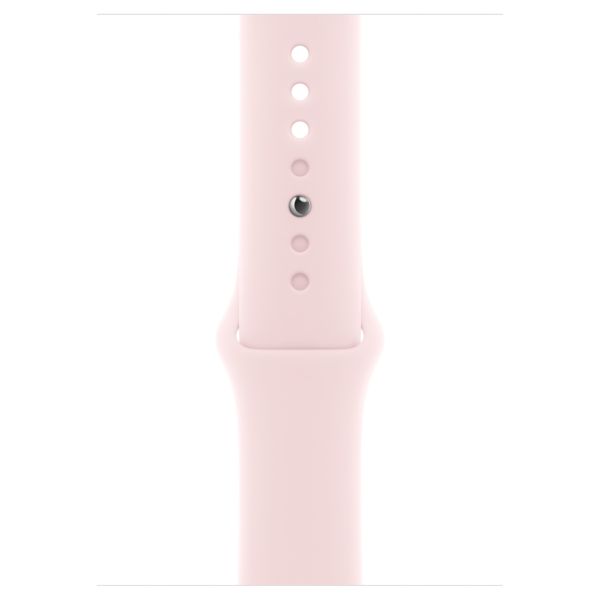 Apple Sport Band Apple Watch Series 1 t/m 11 / SE / Ultra (44/45/46/49 mm) - Maat M/L - Light Pink