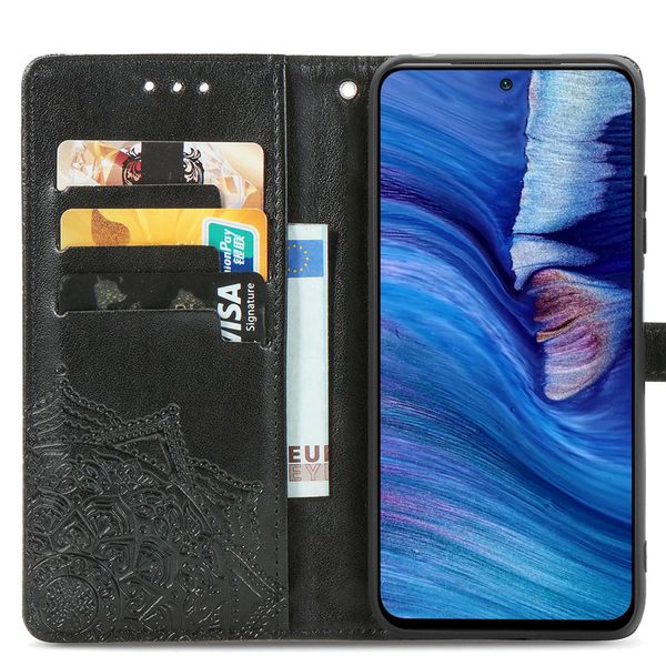 imoshion Mandala Bookcase Xiaomi Redmi Note 10 (5G) - Zwart