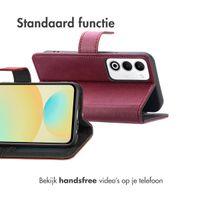 imoshion Luxe Bookcase Oppo A5 5G (2025) - Bordeaux