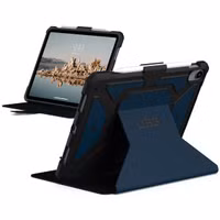 UAG Metropolis Bookcase Apple iPad 11 (2025) 11 inch A16 / iPad 10 (2022) 10.9 inch - Blauw