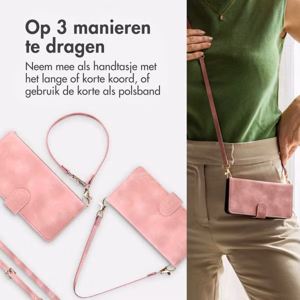 imoshion Bookcase met koord Apple iPhone 17 - Roze