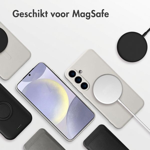 imoshion Color Backcover met MagSafe Samsung Galaxy S25 Plus - Beige