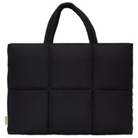 Selencia Vaya Puffy Laptoptas 16 inch - Midnight Black