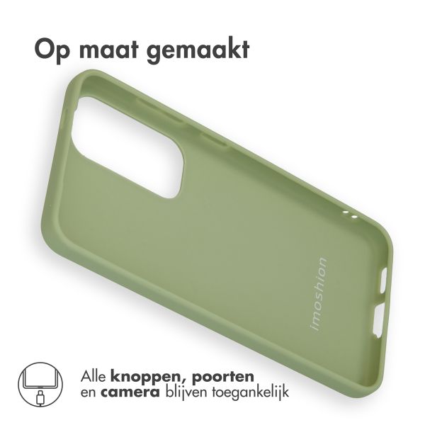 imoshion Color Backcover Samsung Galaxy S24 - Olive Green