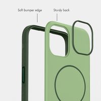 imoshion Colour Case with Thin MagSafe Ring Apple iPhone 14 / 13 - Dark Green