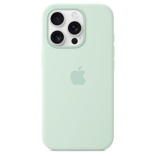Apple Silicone Backcover MagSafe Apple iPhone 16 Pro - Aquamarine
