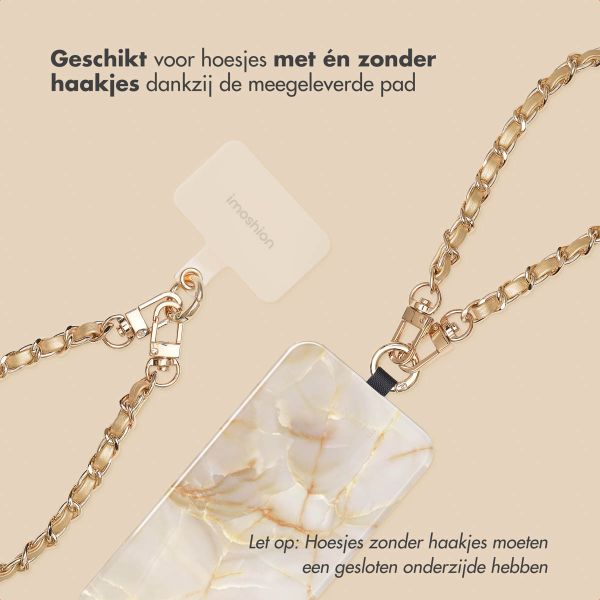 imoshion PU Leather Telefoonkoorden set - Champagne