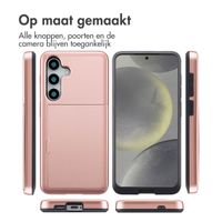 imoshion Backcover met pasjeshouder Samsung Galaxy S25 - Rosé Goud