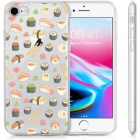 imoshion Design hoesje iPhone SE (2022 / 2020) / 8 / 7  - Sushi - Multicolor