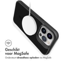 imoshion Rugged Hybrid Carbon Case met MagSafe Apple iPhone 13 Pro - Zwart