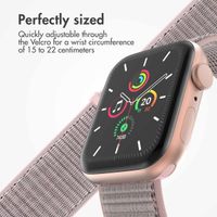imoshion Nylon Strap Apple Watch | 38/40/41/42 mm - Sand Pink