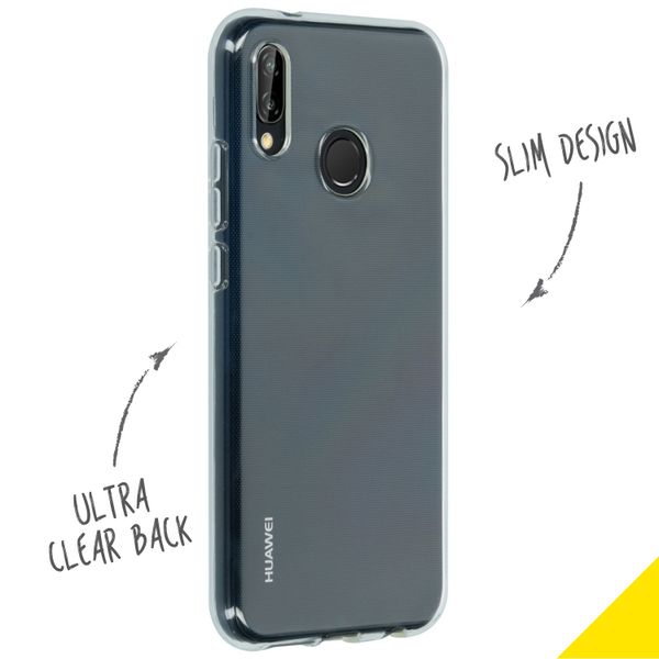 Accezz Clear Backcover Huawei P20 Lite - Transparant