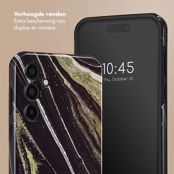 Selencia Vivid Backcover Samsung Galaxy A35 - Chic Marble