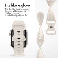 imoshion Silicone⁺ Strap Apple Watch | 38/40/41/42 mm - Size S/M - Starlight