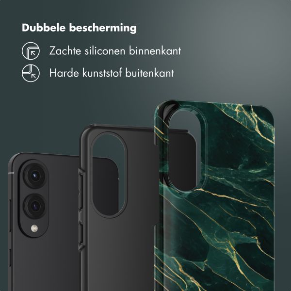 Selencia Vivid Backcover Samsung Galaxy S25 Edge - Chic Marble Quartz