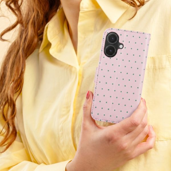 imoshion Design Bookcase Samsung Galaxy A57 (5G) - Happy Dots