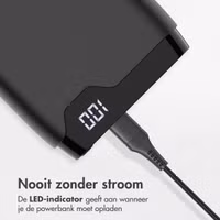 imoshion Powerbank 20.000 mAh - Quick Charge en Power Delivery - Zwart