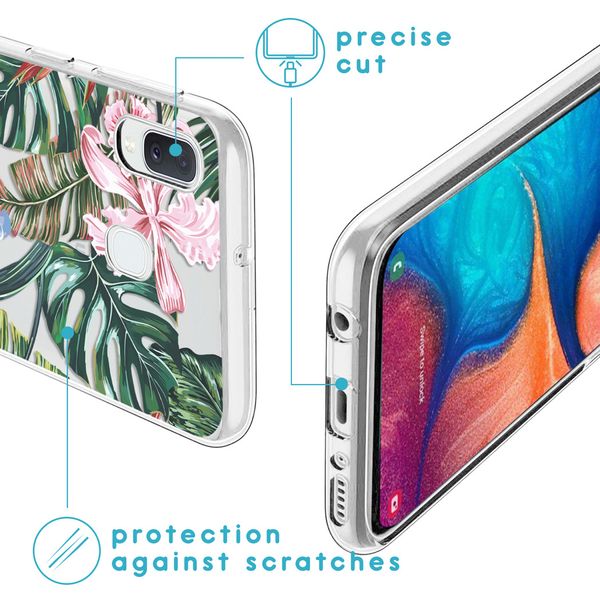 imoshion Design hoesje Samsung Galaxy A20e - Tropical Jungle