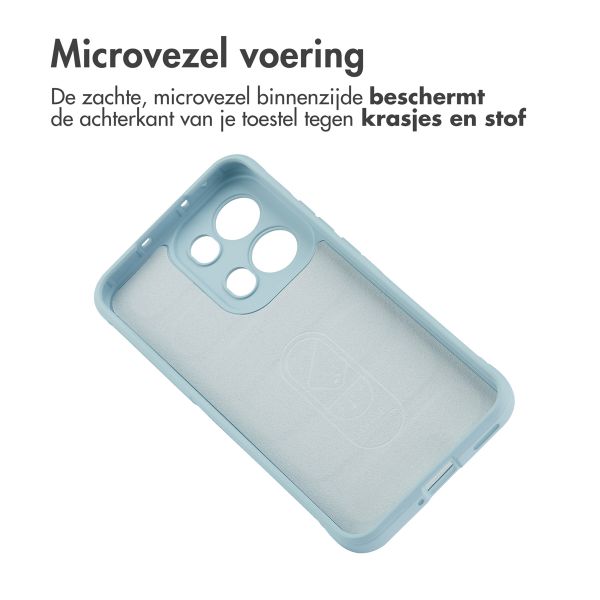 imoshion EasyGrip Backcover Oppo Reno 13 Pro - Lichtblauw