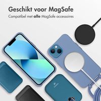 imoshion Color Backcover met afneembaar koord MagSafe iPhone 13 - Ash Blue