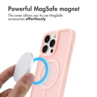 imoshion Colour Guard Back Cover with MagSafe Apple iPhone 15 Pro Max - Light Pink