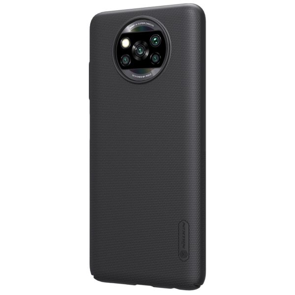 Nillkin Super Frosted Shield Case Xiaomi Poco X3 (Pro) - Zwart