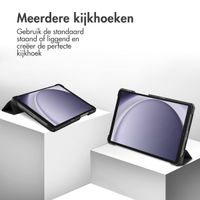 imoshion Trifold Bookcase Samsung Galaxy Tab A11 / A9 8.7 inch - Zwart