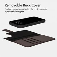 imoshion Detachable 2-in-1 Luxury Bookcase Apple iPhone 13 Pro - Brown