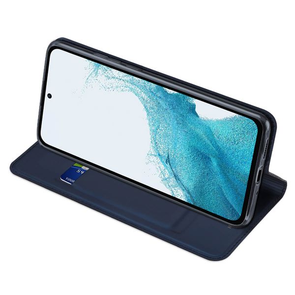 Dux Ducis Slim Softcase Bookcase Samsung Galaxy A54 (5G) - Donkerblauw