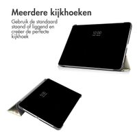 imoshion Design Trifold Bookcase Apple iPad Air 11 inch (2026) M4 / (2025) M3 / (2024) M2 / Air 5 (2022) / Air 4 (2020) - Garden Stripes