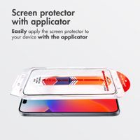 Accezz Tempered Glass Screen Protector with Applicator - 2-pack Apple iPhone 17 Pro
