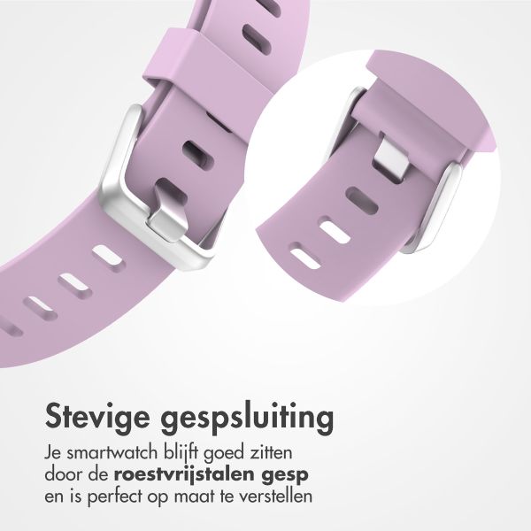 imoshion Siliconen bandje Fitbit Versa / Versa 2 / Versa Lite - Maat S - Oudroze