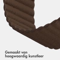 imoshion Magnetisch kunstleren bandje Apple Watch | 44/45/46/49 mm - Bruin