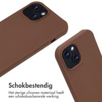 imoshion Siliconen hoesje met koord Apple iPhone 14 / 13 - Bruin