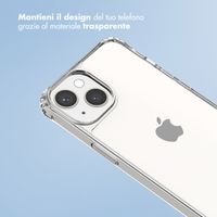 imoshion Backcover met koord + armband Apple iPhone 13 - Parels Hartjes