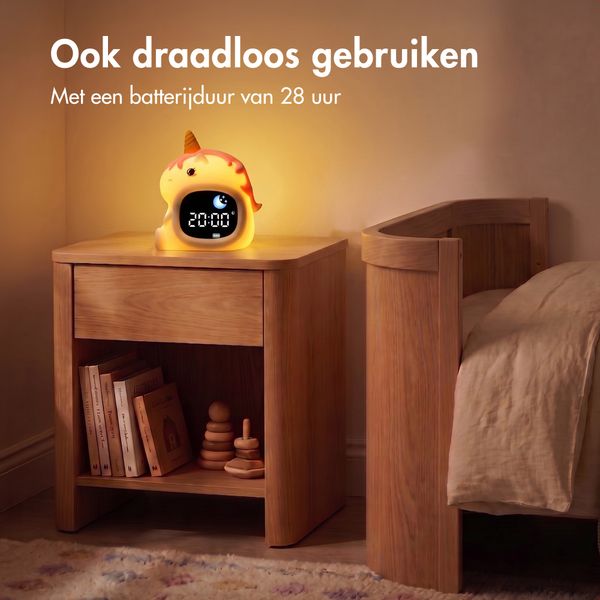 imoshion Kids Slaaptrainer - Nachtlampje met Speaker - Kinderwekker - Unicorn