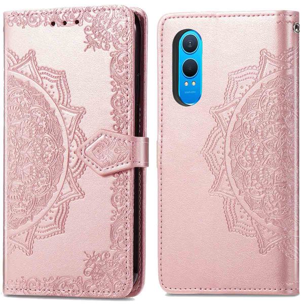 imoshion Mandala Bookcase OnePlus Nord CE 4 Lite 5G - Rosé Goud