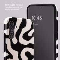 Selencia Vivid Backcover Samsung Galaxy A34 (5G) - Art Wave Black